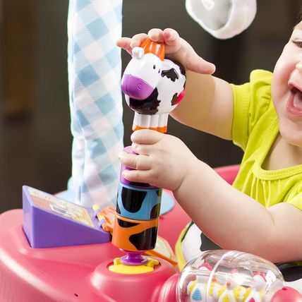 Evenflo Exersaucer Moovin & Groovin Activity Center, 25X30X30 Inch (Pack of 1)