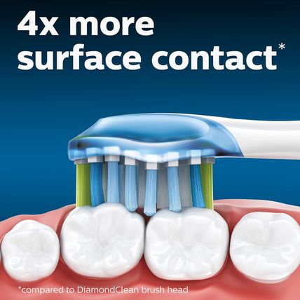 Philips Sonicare Genuine C3 Premium Plaque Control Toothbrush Heads, 4 Brush Hea