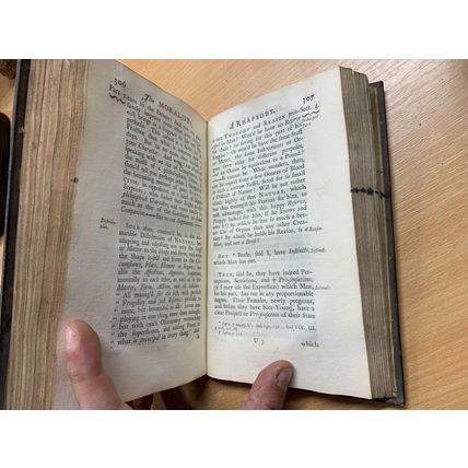 1732 Characteristicks Inquiry Concerning Virtue & Merit Vol 2 Antique Book (P4)