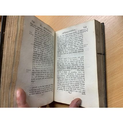 1732 Characteristicks Inquiry Concerning Virtue & Merit Vol 2 Antique Book (P4)