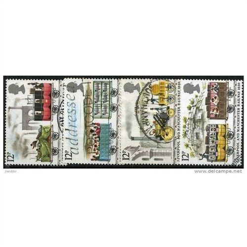1980 4 different values - #1152 fine used (o)