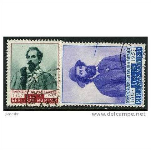 1957 Michel 578+580 - fine used (o)