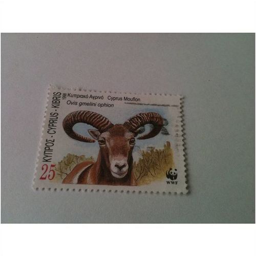 CYPRUS 1998 ENDANGERED SPECIES Ram used