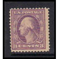 376 3c George Washington Barely Clears MHR K4418