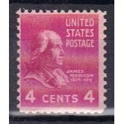 808 4c James Madison Barely Clears MNH B0111