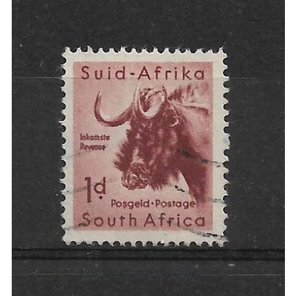 SouthAfrica.SG152 1d Black Wildebeest.Fine Used.Sept21j