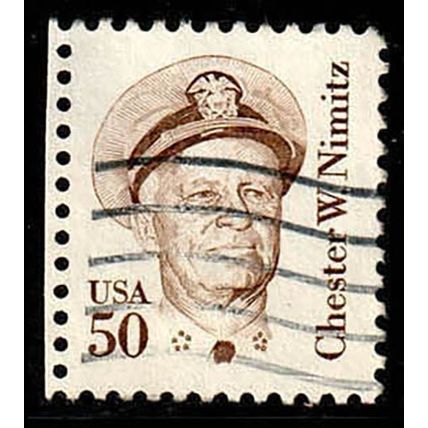 USA 1980 Chester Nimitz 50c Used Stamp