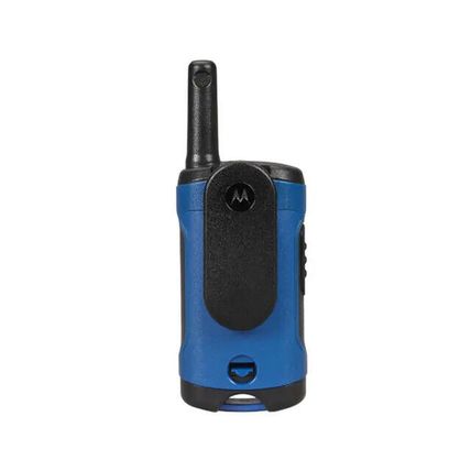 PAREJA DE WALKIE TALKIE MOTOROLA T41 AZUL PEQUEÑOS Y LIGEROS PMR446 DE USO LIBRE