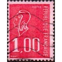 France 1.00e Value. Fine Used