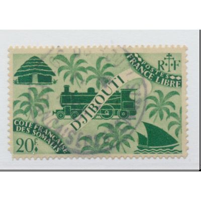 Somali Coast Stamp Scott #237, Used