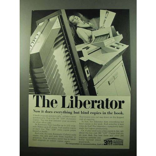 1969 3M 209 Copier Ad