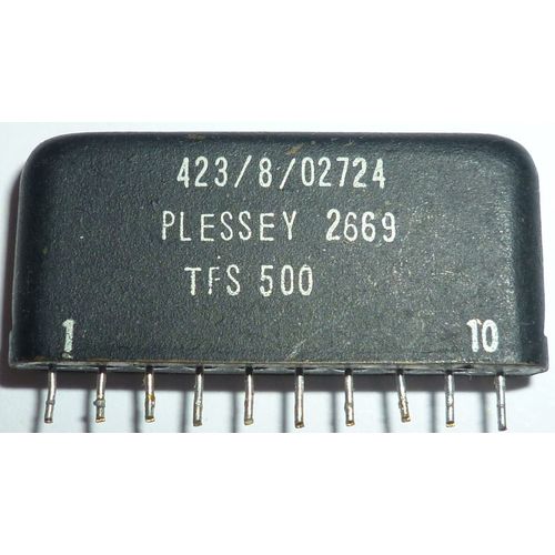 Plessey 423/8/02724 TFS 500 2669 10 pin hermetic metal case