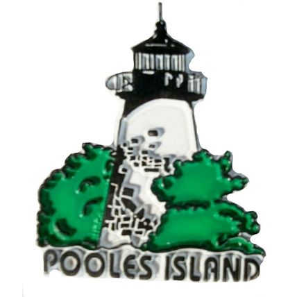 Pooles Island Maryland Lighthouse Fridge Magnet