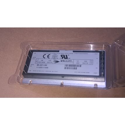 Vicor MI-221-IW DC-DC Converter Power Module 18-50VDC 135W IN, 12V 100W/8.3A OUT
