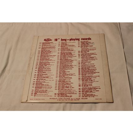 Royale Concert Orchestra 10" LP with Original Cover-SONGS FROM ROSE MARIE