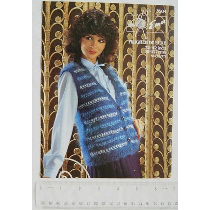 Vintage: Emu 3504 waistcoat, filigree de luxe