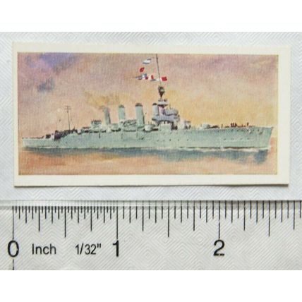 Lyons Tea card HMS 1902-1962 No. 7 HMS Chester, light cruiser