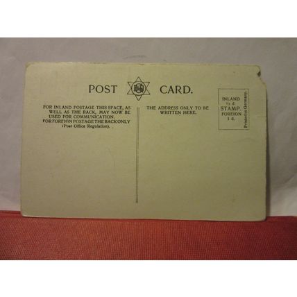 HOME OF MARQUISS BUTE, CARDIFF CASTLE, WALES unused antique postcard =