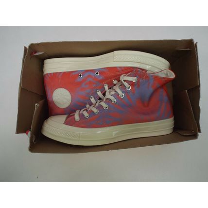 New Mens 8 Converse CTAS 70 Hi Pale Coral Twilight Pulse Shoes $90 160499C