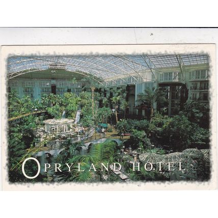 Opryland Hotel Nashville United States Postcard posted 2000 marks on face