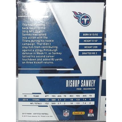 2015 Panini Certified Mirror BISHOP SANKEY (Titans) #26 258/499