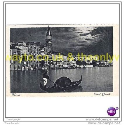 CANAL GRANDE (), VENEZIA (VENICE), ITALY, Postcard