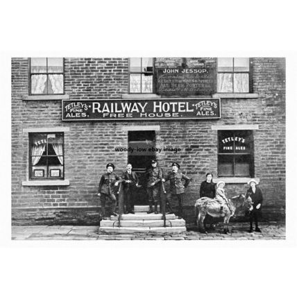 pt3271 - Pudsey , Railway Hotel , Littlemoor Road , Yorkshire - print 6x4