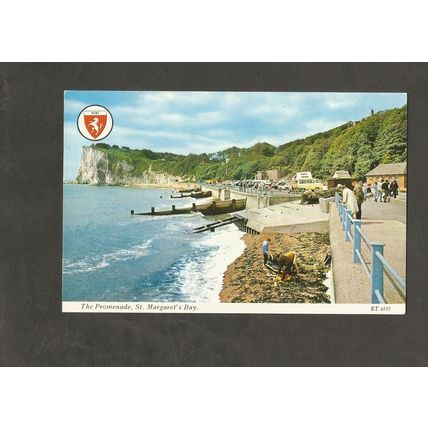 Postcard Kent Cliffe St Margarets Bay 1977 Elgates postcards