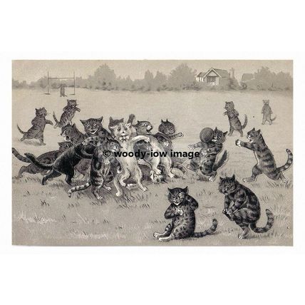 rp02755 - Louis Wain Cats - print 6x4