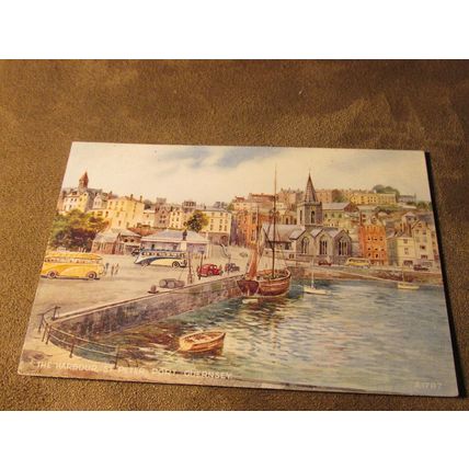Valentines Postcard - Harbour, St Peter Port - Guernsey, Channel Islands