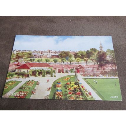 Valentines Postcard - Kinburn Park, St Andrews Fife - Artist E.W Trick / A2255