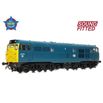 Bachmann 35-805ASF Class 31/1 31293 BR Blue DCC Sound Fitted - NEW