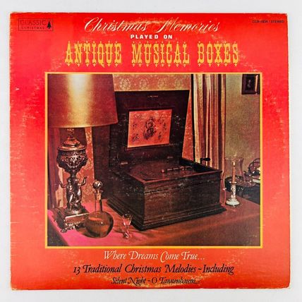 Christmas Memories Played On Antique Musical Boxes Vinyl LP Record Album CCR1934
