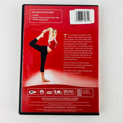 MTV Yoga DVD with Kristin McGee Aerobic Fitness Exercise