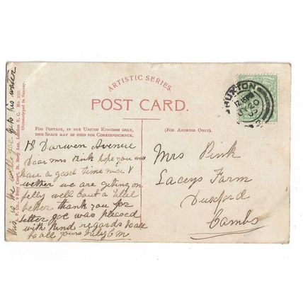 St Anne's Well And Slopes, Buxton, Devon, Postcard.