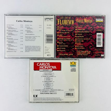 Carlos Montoya 3x CD Lot #1