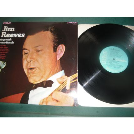 JIM REEVES LP LOT OF 2 - SINGS WITH SOME FRIENDS/THE COUNTRY SIDE OF JIM REEVES