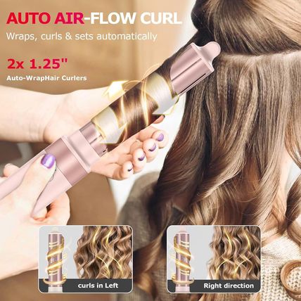 5 in 1 High-Speed Hot Air Styler - Professional Frizz-Free Hair Dryer Brush, Fas