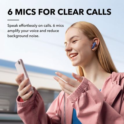 Soundcore by Anker Liberty 4 NC Wireless Earbuds, 98.5% Noise Reduction, Adaptiv