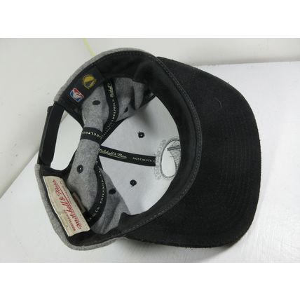 Golden State Warriors NBA Mitchell & Ness Gray Wool Snapback Hat Cap California