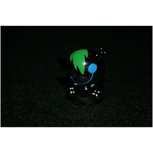 Power Gogo's Crazy Bones Series 4 - #37 - Flek (Black)