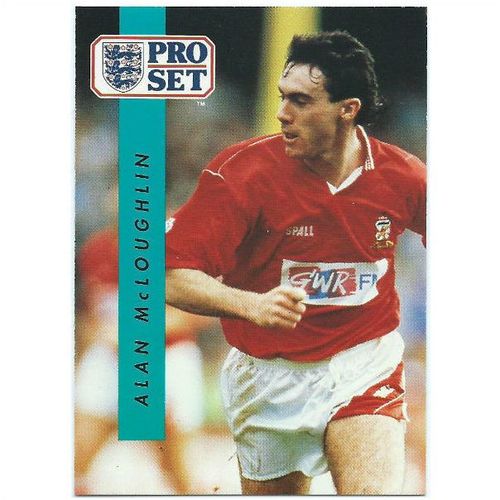 1990/1991 Pro Set Footbal - #294 - Alan McLoughlin