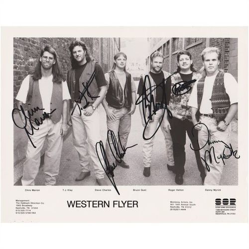 Western Flyer Autograph , Original Hand Signed Photo