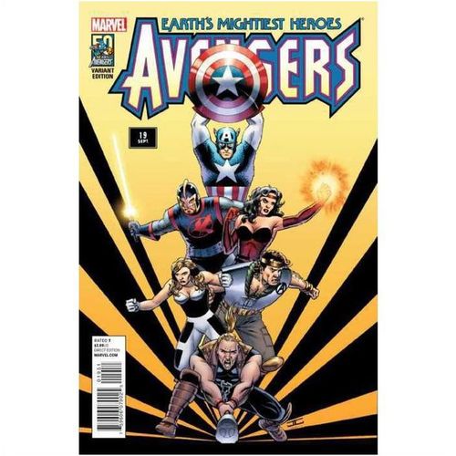 Avengers (2013) #19 (Avengers Through The Decades 90's Variant) Infintity!