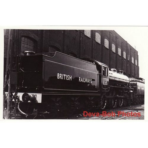 Railway Photo LNER B1 61285 Stratford 1949 Thompson 4-6-0 Loco