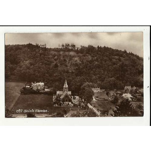 Somerset CLEVEDON All Saints Church Postcard