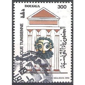 Tunisie 1990 Michel 1213 O Cote (2005) 0.60 Euro Temple Cachet rond