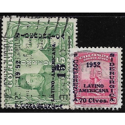 1952 Michel 646/647 - fine used (o)