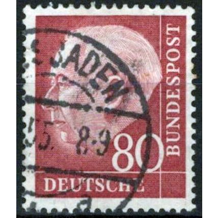 ZAYIX Germany 717 Used President Theodor Heuss Politician 042523S117