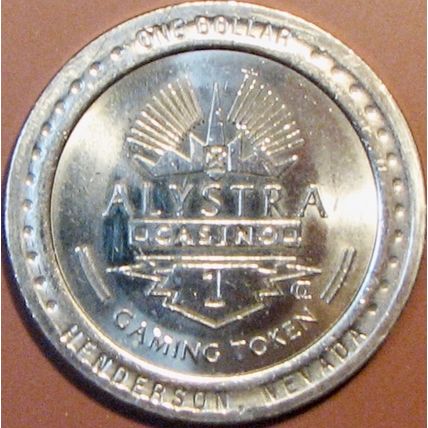 Alystra. $1 Casino Token. Henderson, NV. R20.
